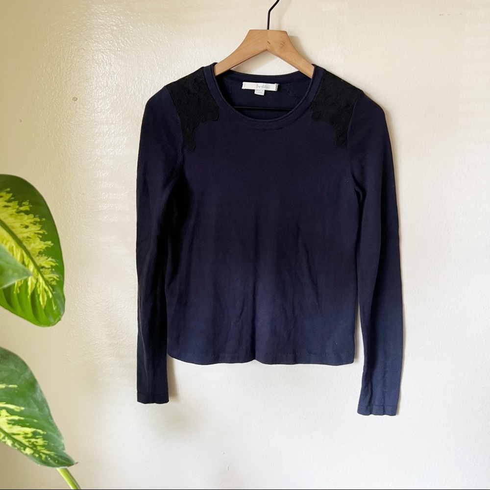 Boden | Lace Shoulder Sweater